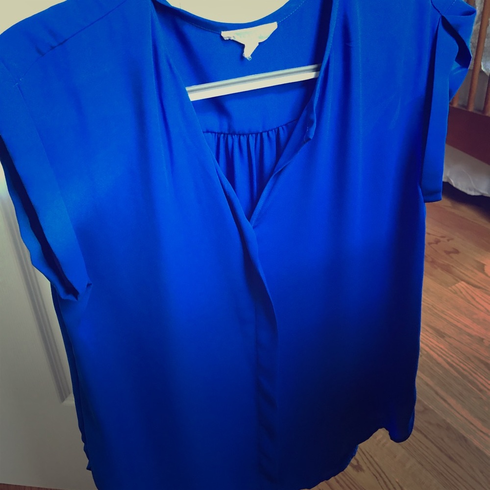 Navy blue blouse